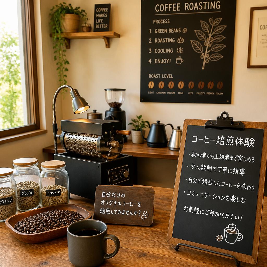 コーヒー焙煎体験の詳細