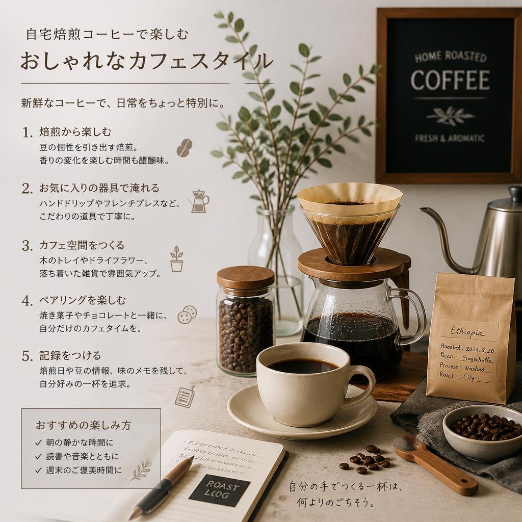 自宅カフェを楽しむために