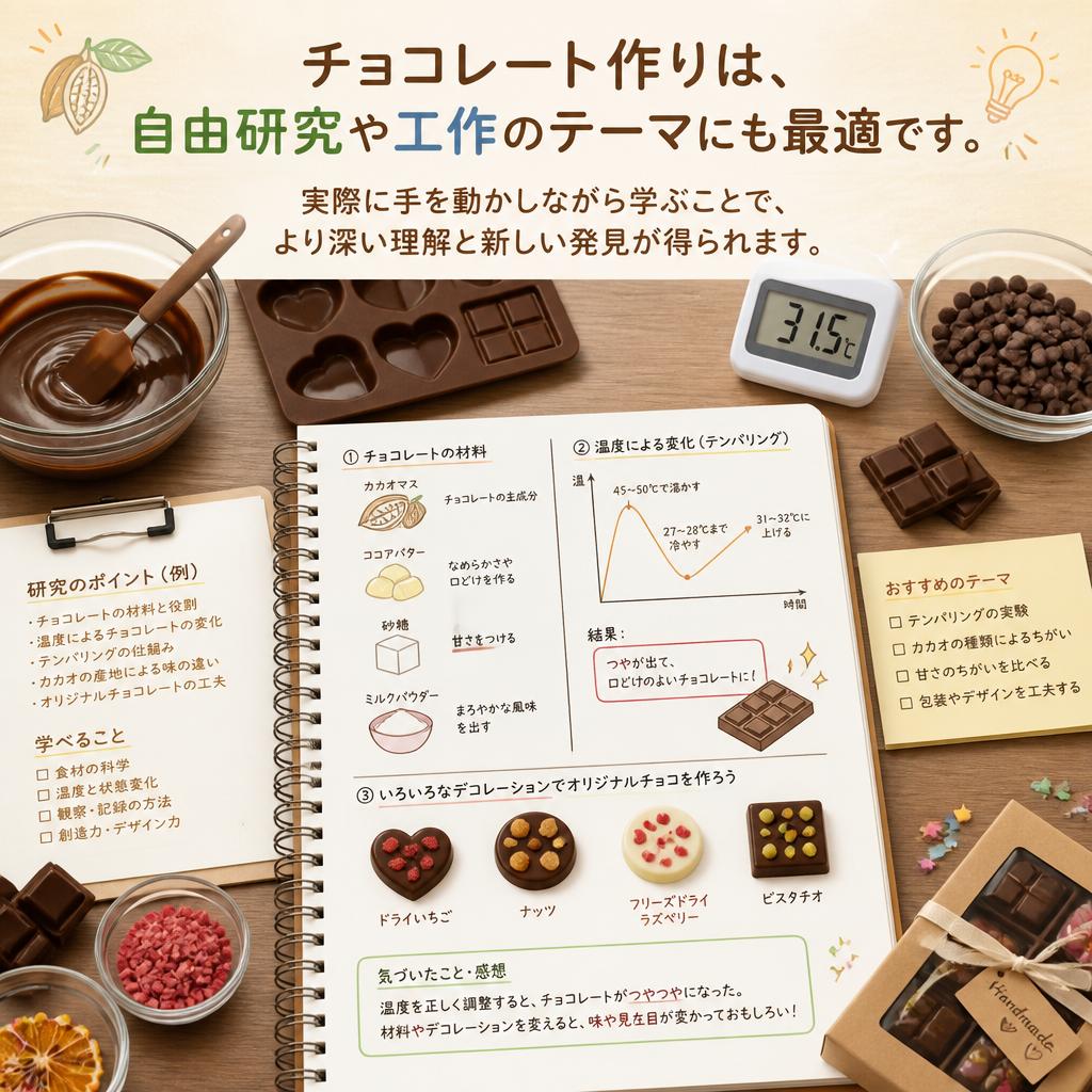 自由研究にもぴったり！